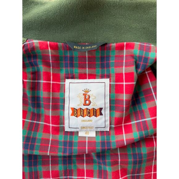 Baracuta G9 Harrington Jacket – Size 40 – Army Green – Made in England - Picture 1 of 5